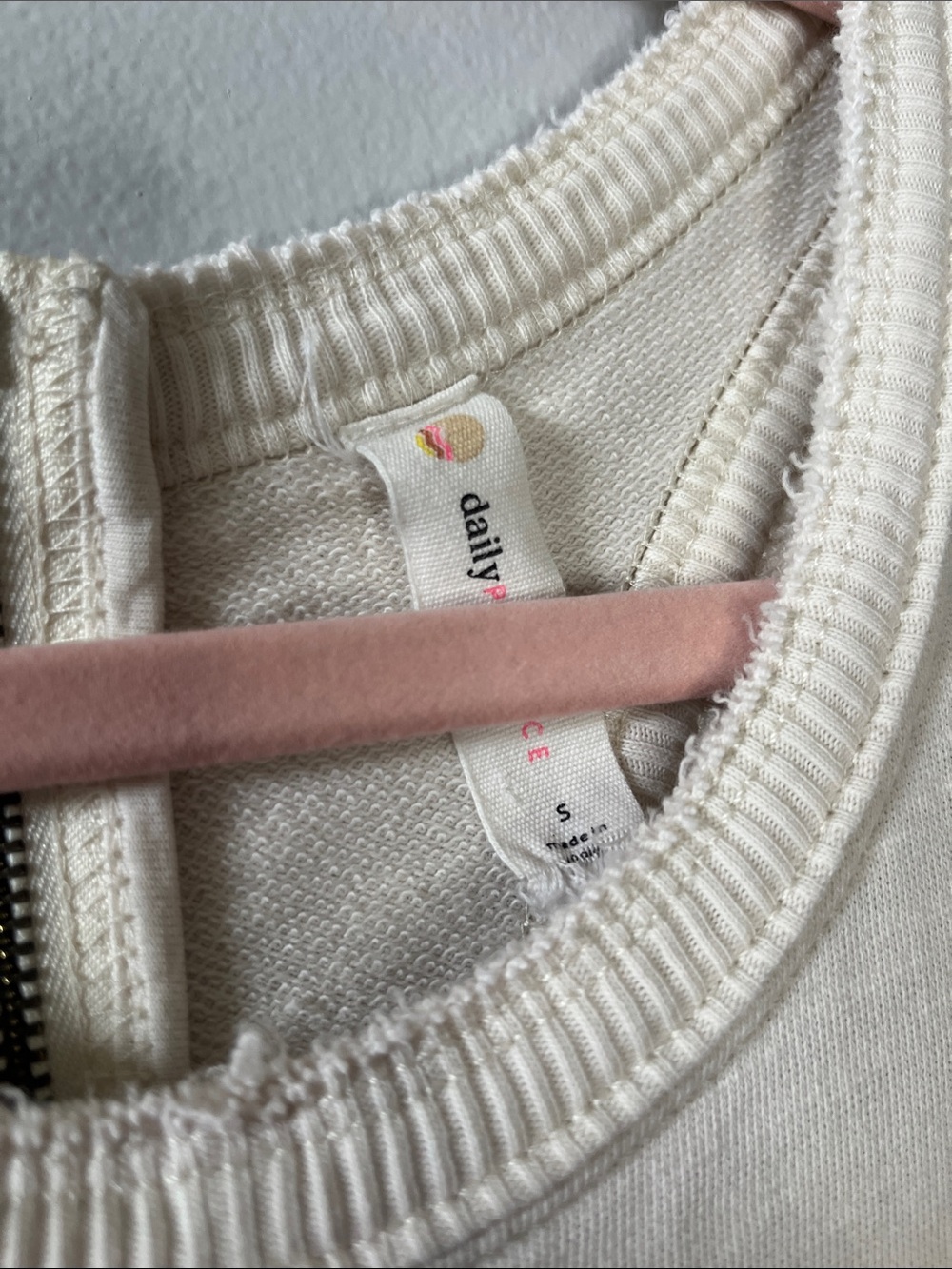 Anthropologie Daily Practice wide-leg jumpsuit white sleeveless drawstring - Picture 7 of 12